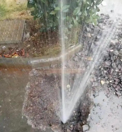 卫生间漏水检测现场