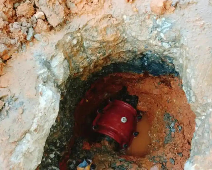 音频监听类漏水检测现场